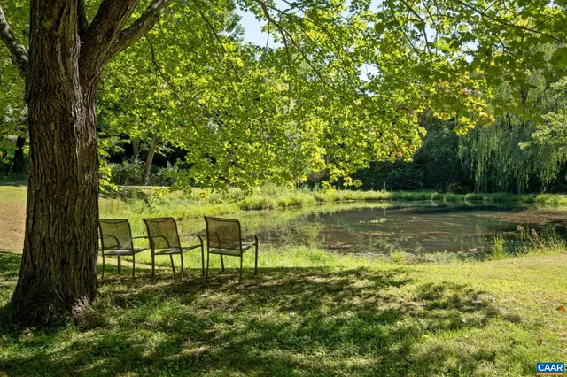 a view of lake view with a garden