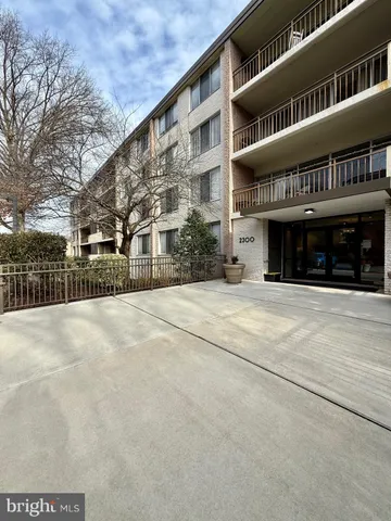 a view of building with street