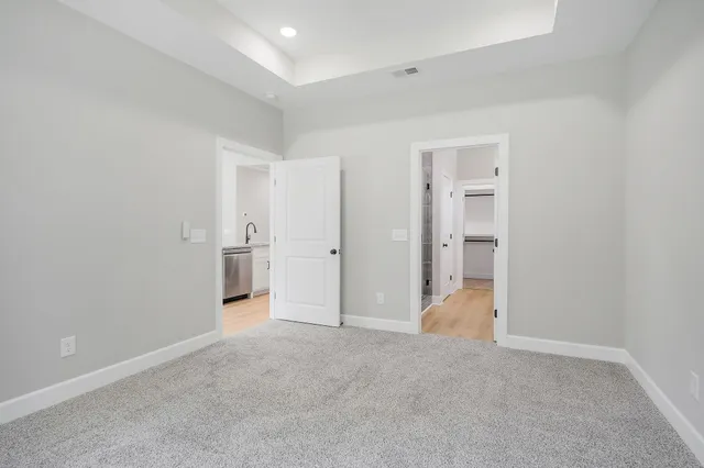 a view of empty room