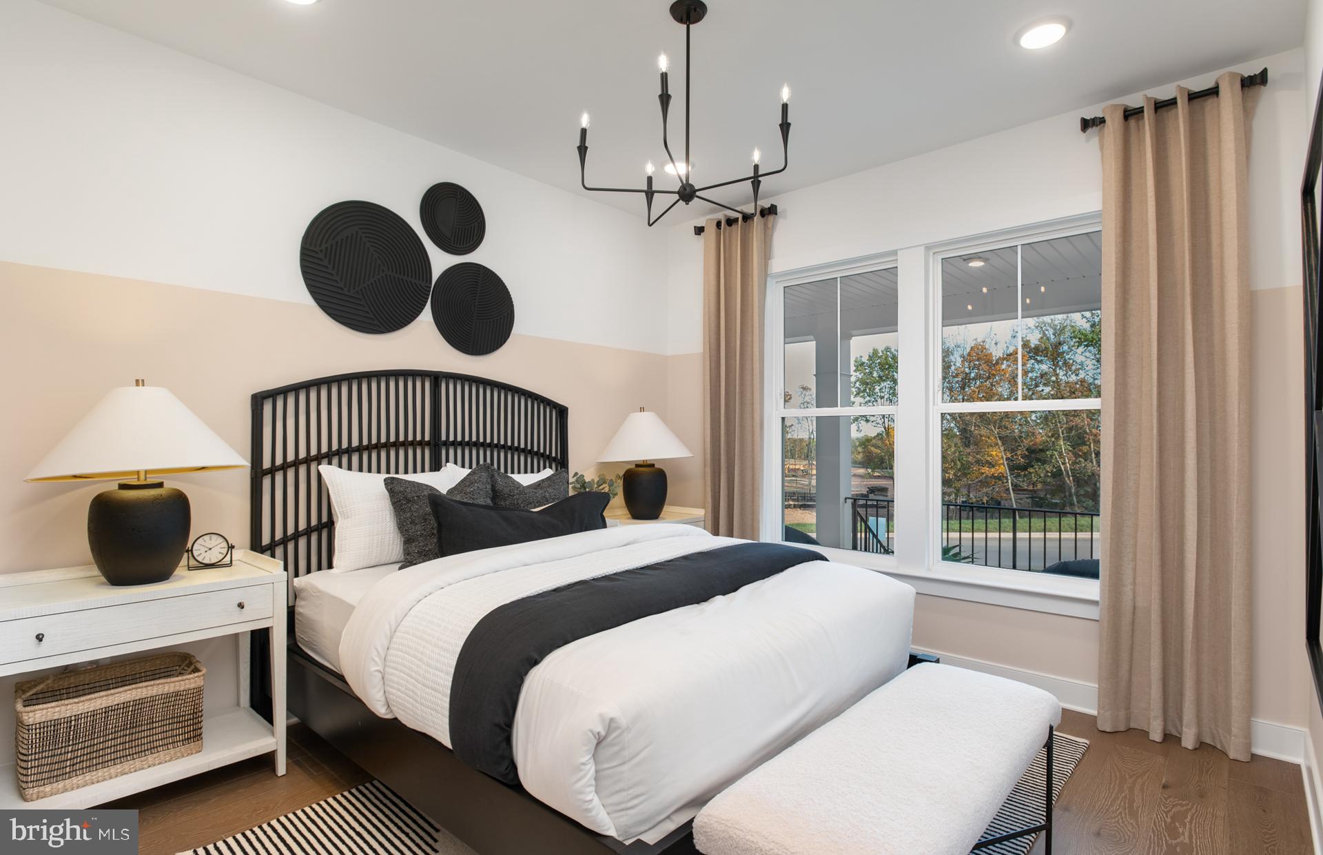 18283 Cresswell Rst Lane Leesburg, VA 20176 - Photo 37 of 63 a bedroom with a large bed and a window