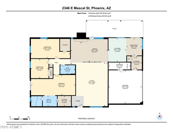 $724,900 | 2346 East Mescal Street, Phoenix, AZ 85028