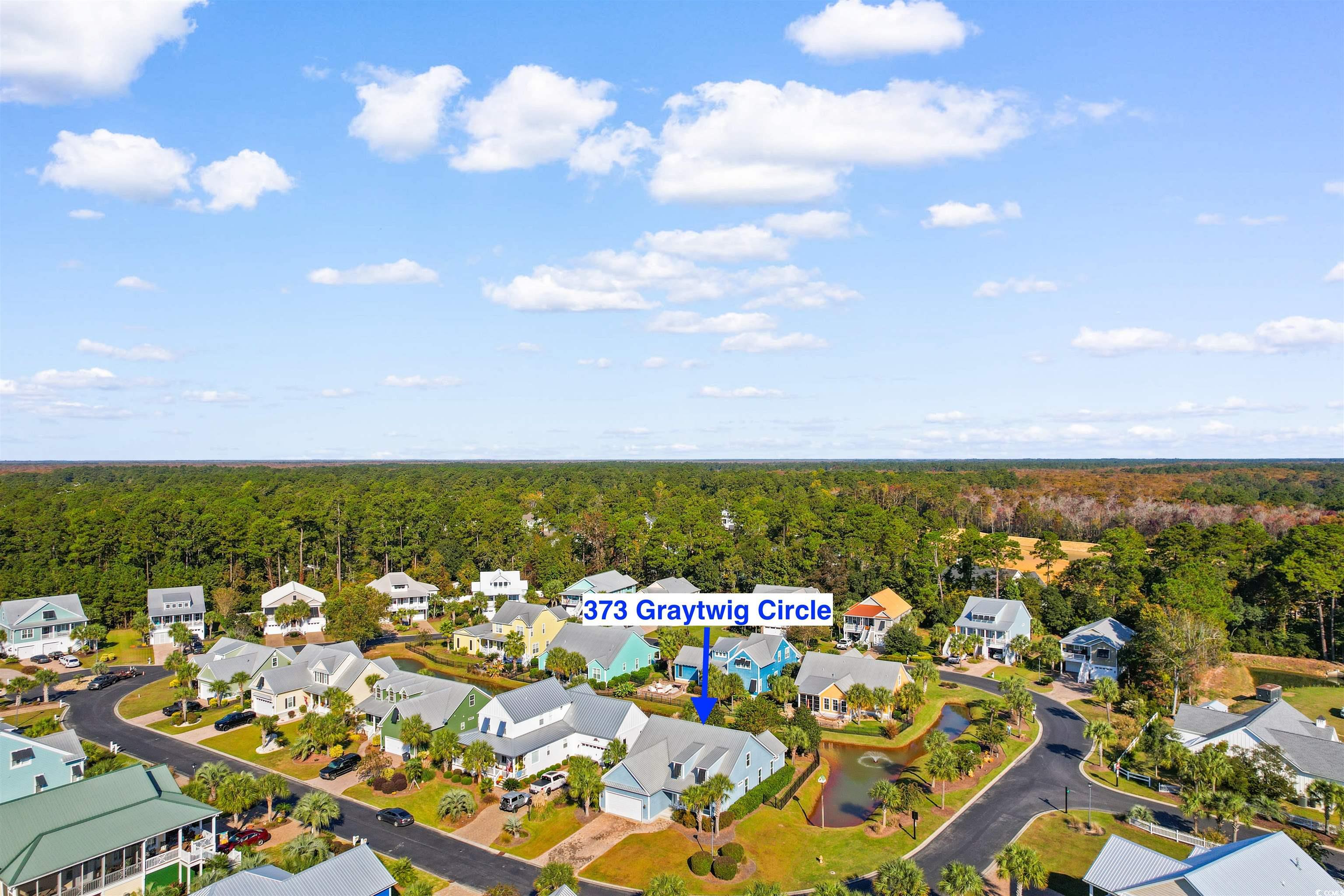 373 Graytwig Circle Murrells Inlet, SC 29576 - Photo 23 of 39 Bird's eye view