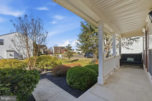 a view of backyard with a garden and plants