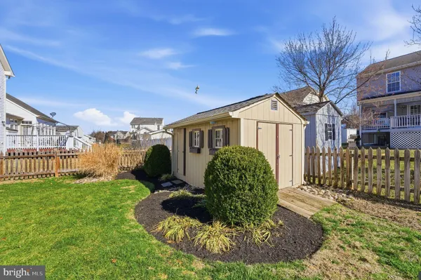 an aerial view of residential building with outdoor space