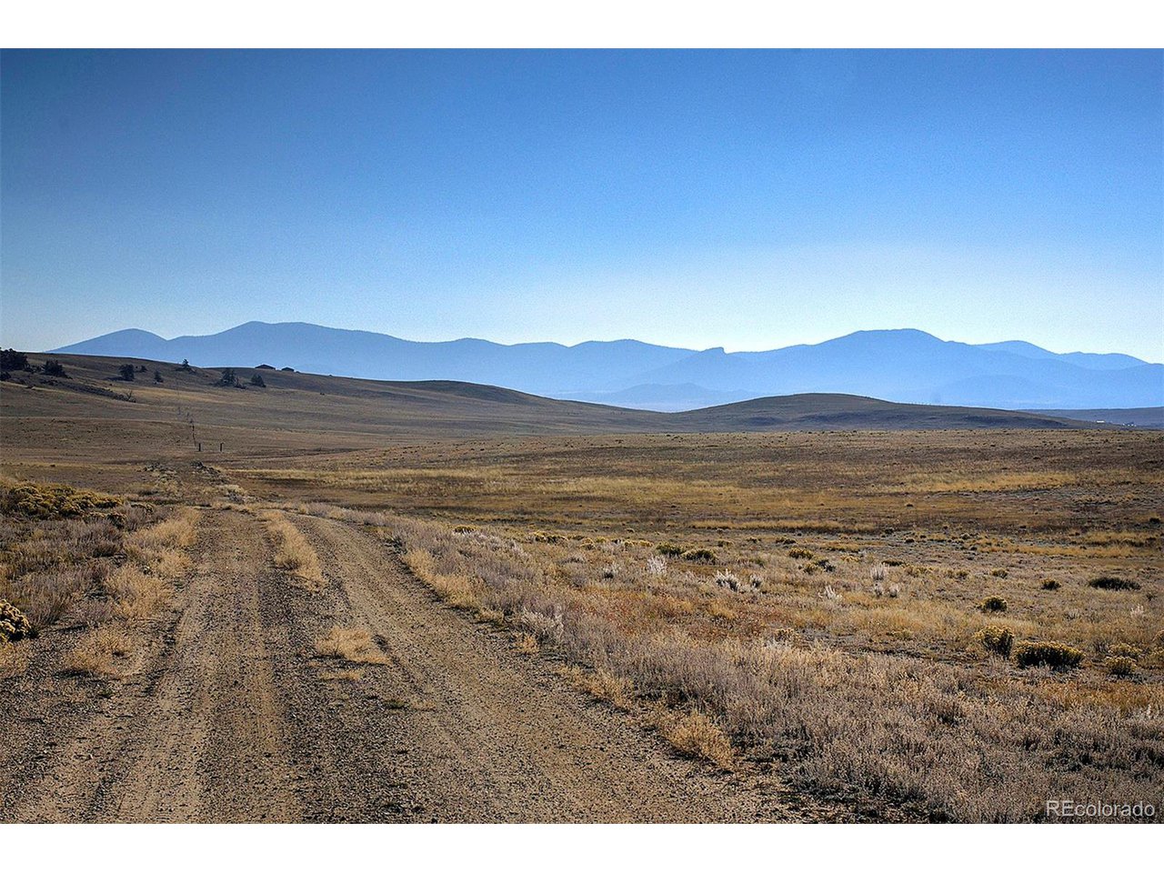 View to the east from Freebird Lane, the access road off Elkhorn Rd. Parcel A is on the south side of Freebird.