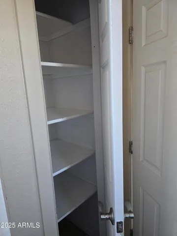a view of closet