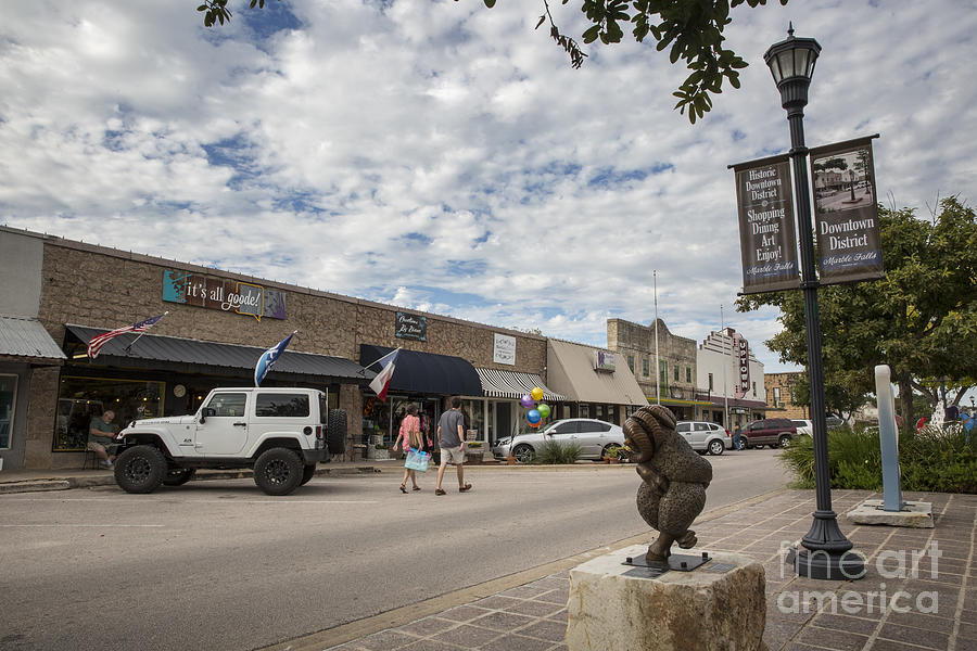 1611 Johnson Street Marble Falls, TX 78654 - Photo 39 of 40 a car parked in front of a building