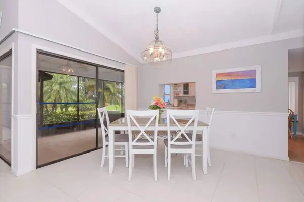 a kitchen with a cabinets and window