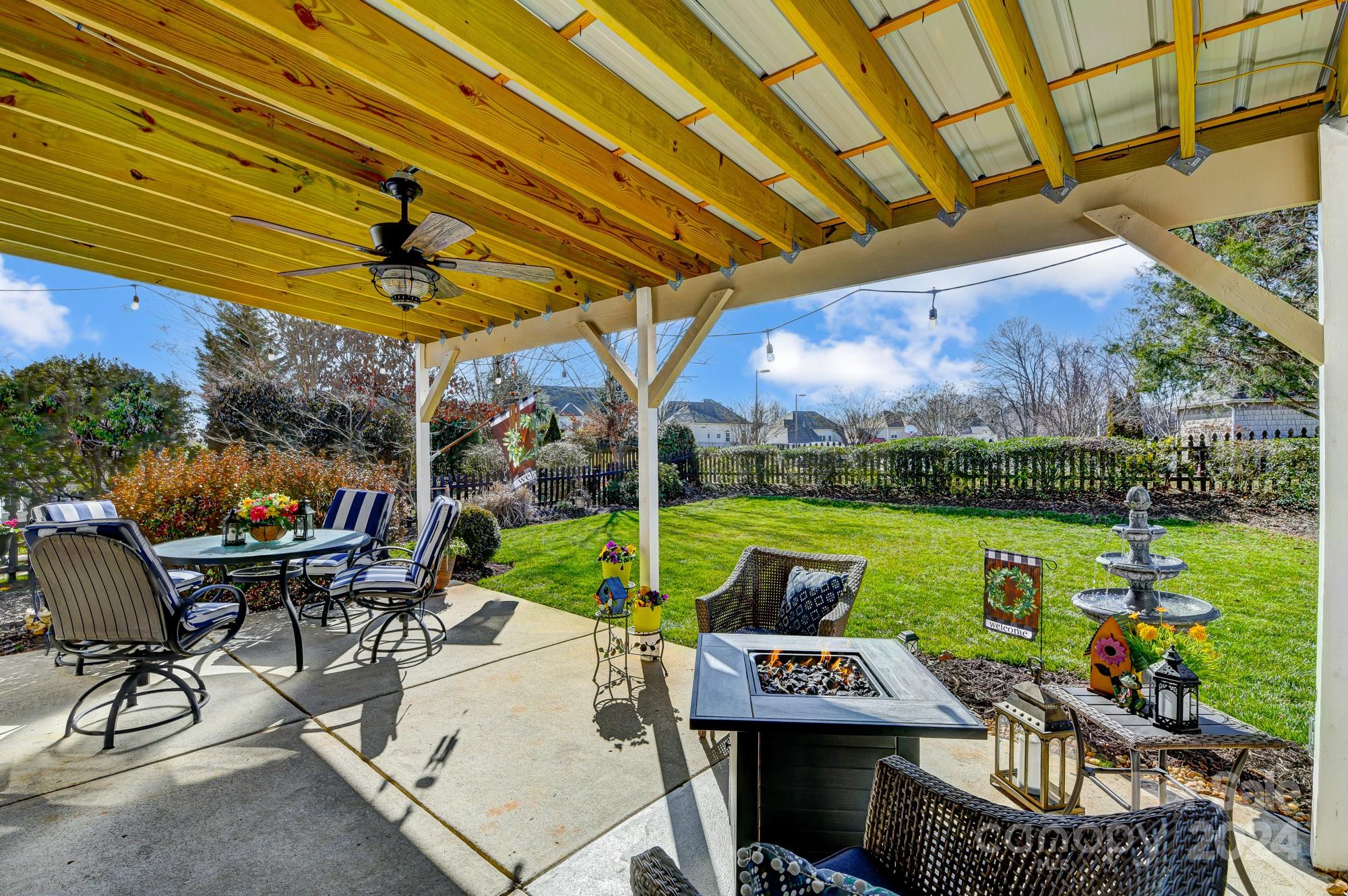 182 Harris Farm Road Mooresville, NC 28115 - Photo 43 of 46 a view of an outdoor sitting area with furniture