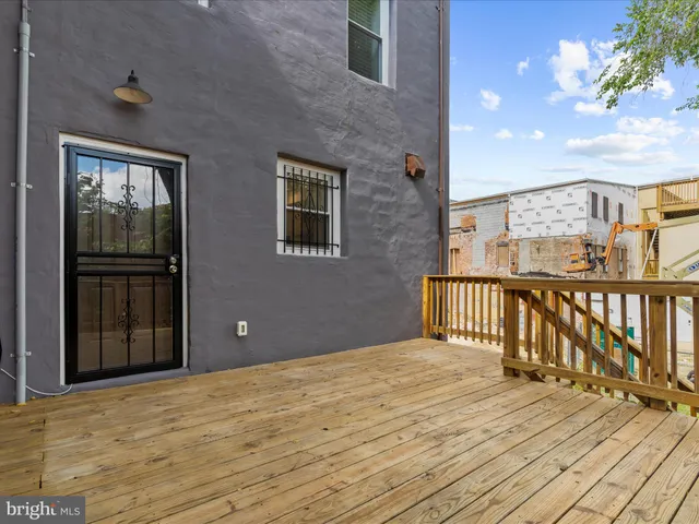 a backyard of a house