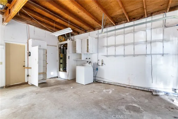 a view of a storage & utility room