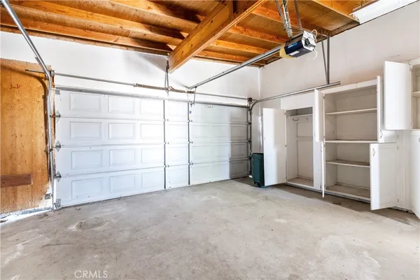 a view of a room with an empty space