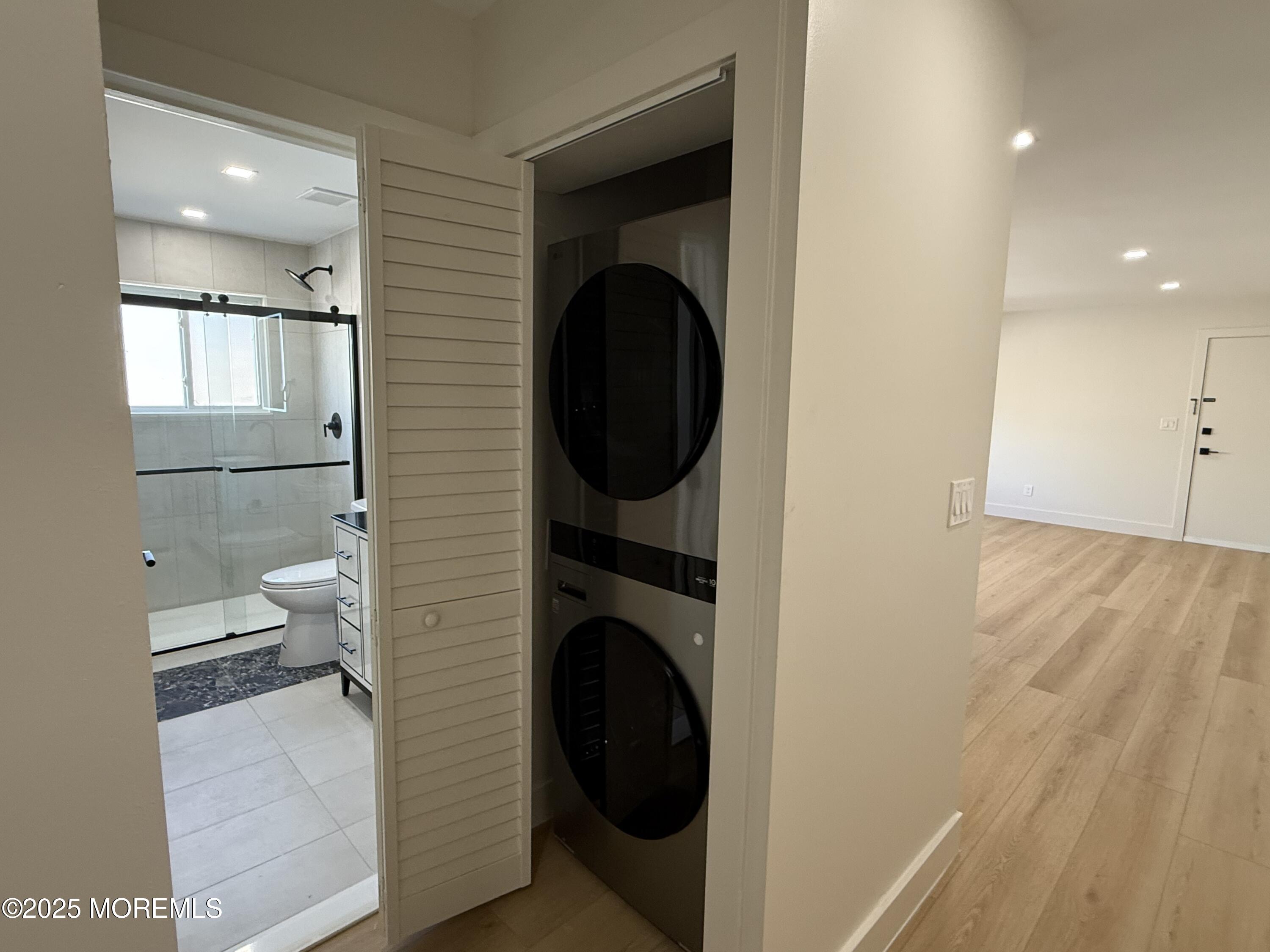 1 North Ocean Avenue, Unit 18 Belmar, NJ 07719 - Photo 10 of 10 a utility room with dryer and washer