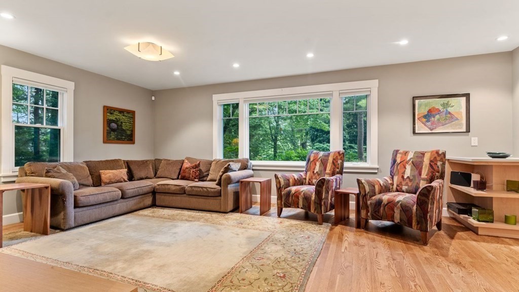 23 Colgate Road Wellesley, MA 02482 - Photo 12 of 32 a living room with furniture and a large window