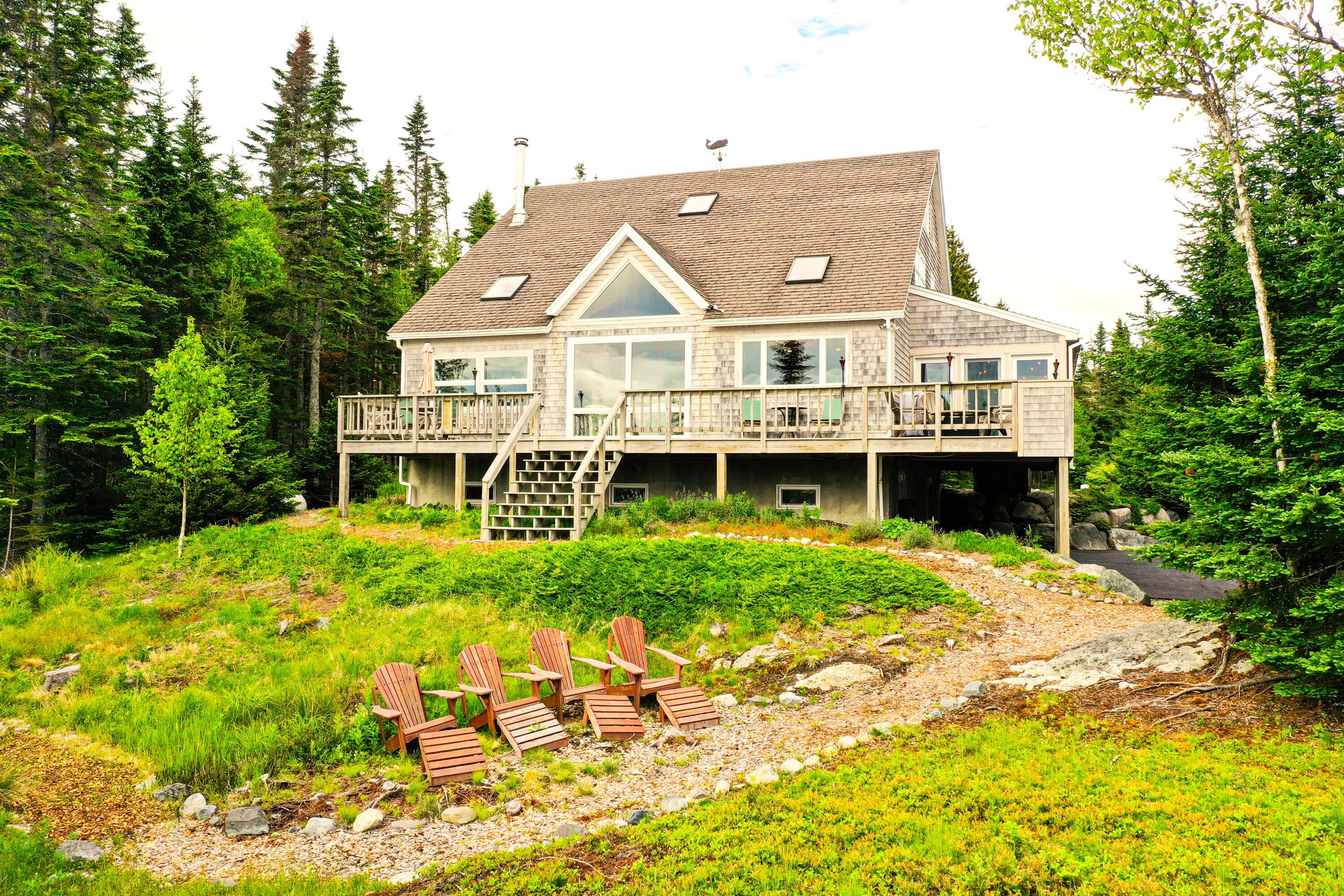 557 Yoho Head Road Machiasport, ME 04655 - Photo 30 of 136 Q-Front view from shore