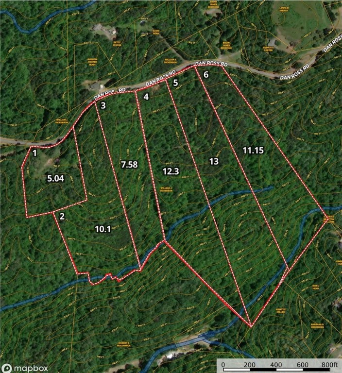 Lot 3 Dan Ross Road Six Mile, SC 29682 - Photo 1 of 1 Lot 5