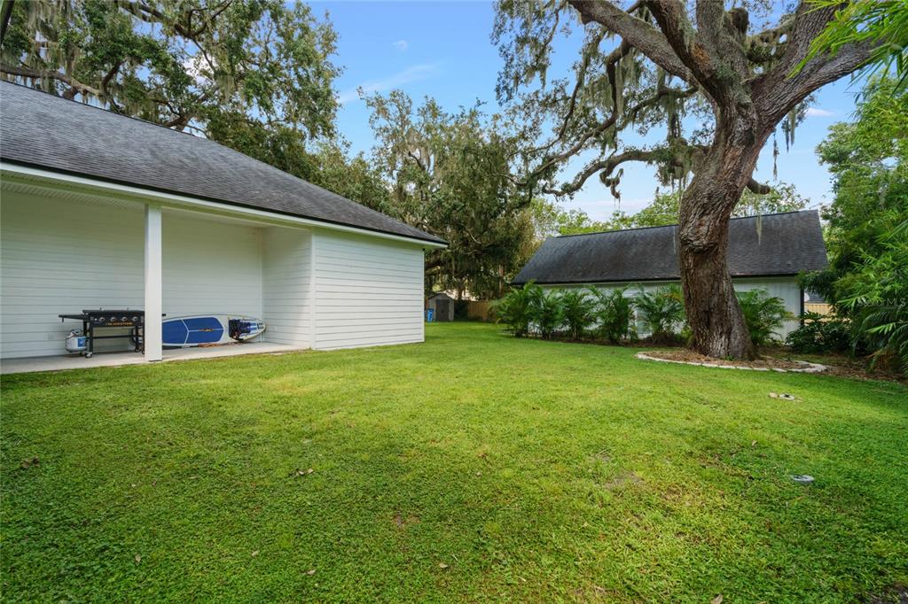 715 Magnolia Street Windermere, FL 34786 - Photo 39 of 44 a backyard of a house with lots of green space