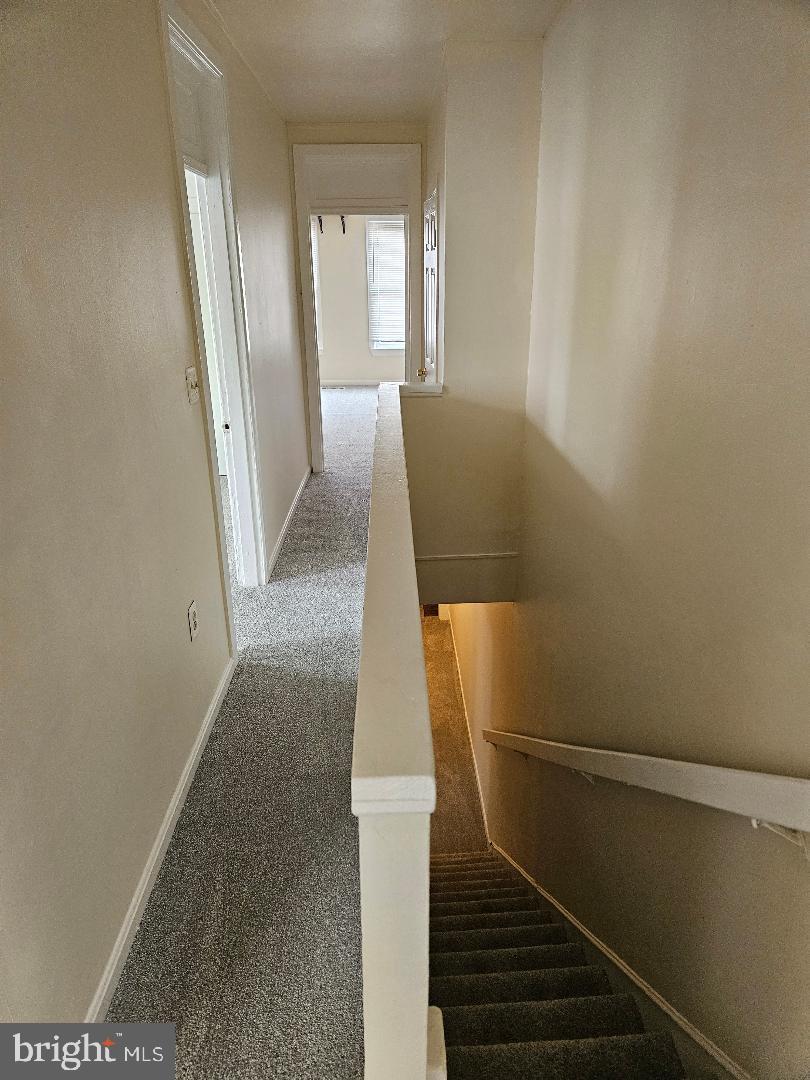 1635 U Street Southeast Washington, DC 20020 - Photo 21 of 33 Bright and inviting upstairs hallway.