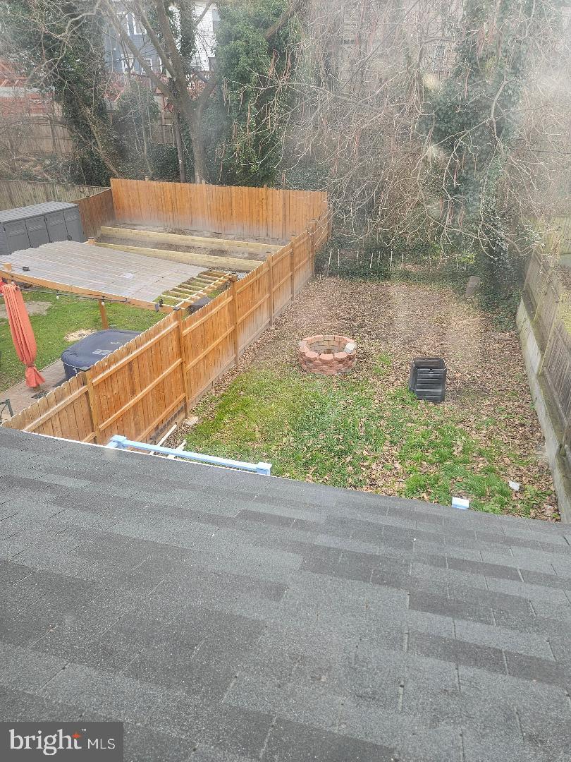 1635 U Street Southeast Washington, DC 20020 - Photo 33 of 33 Spacious backyard with a cozy fire pit.