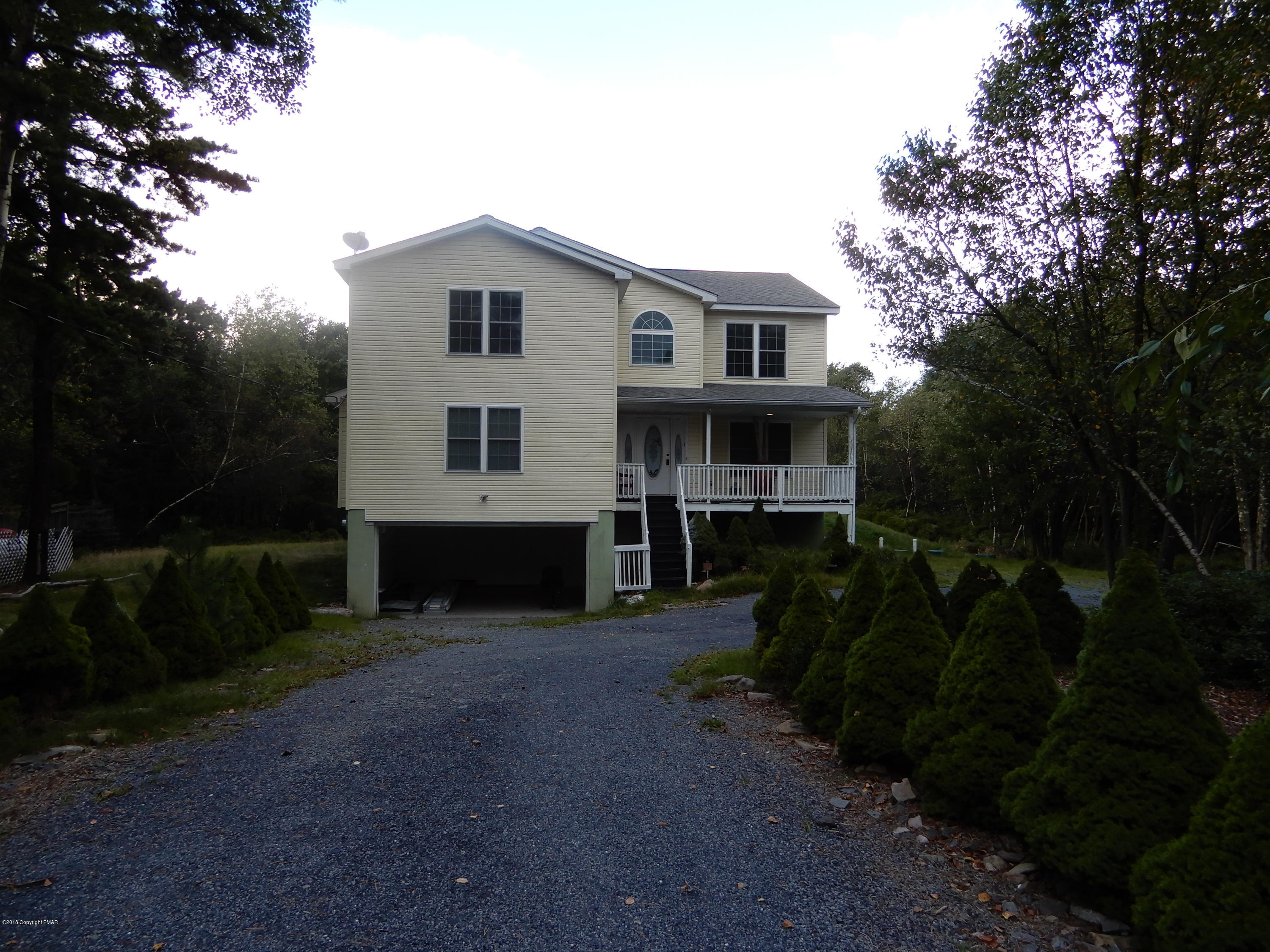 251 Sage Road Long Pond, PA 18334 - Photo 2 of 37 Home sitting back of Road