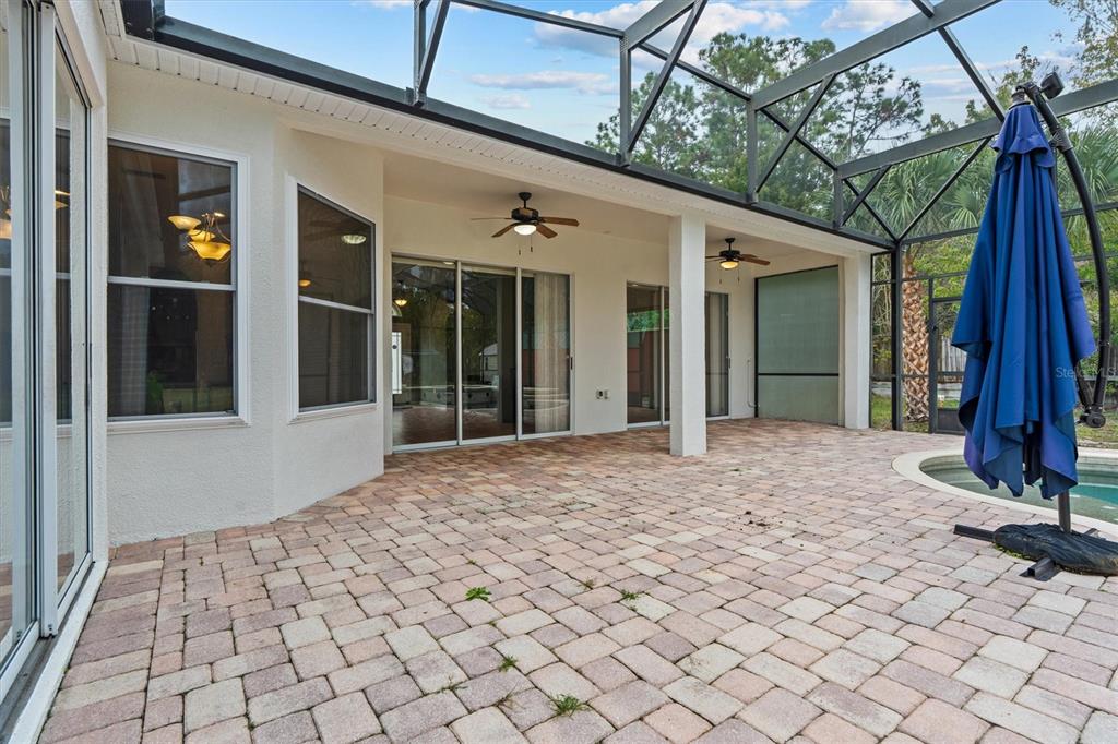 20744 Sheldon Street Orlando, FL 32833 - Photo 32 of 50 a view of a house with backyard porch and glass door