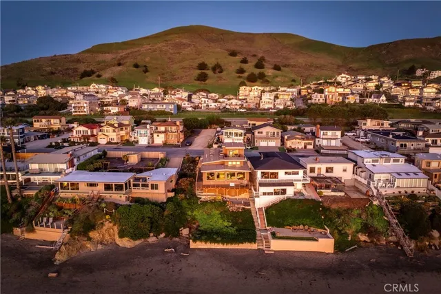 a view of car parked on the ocean
