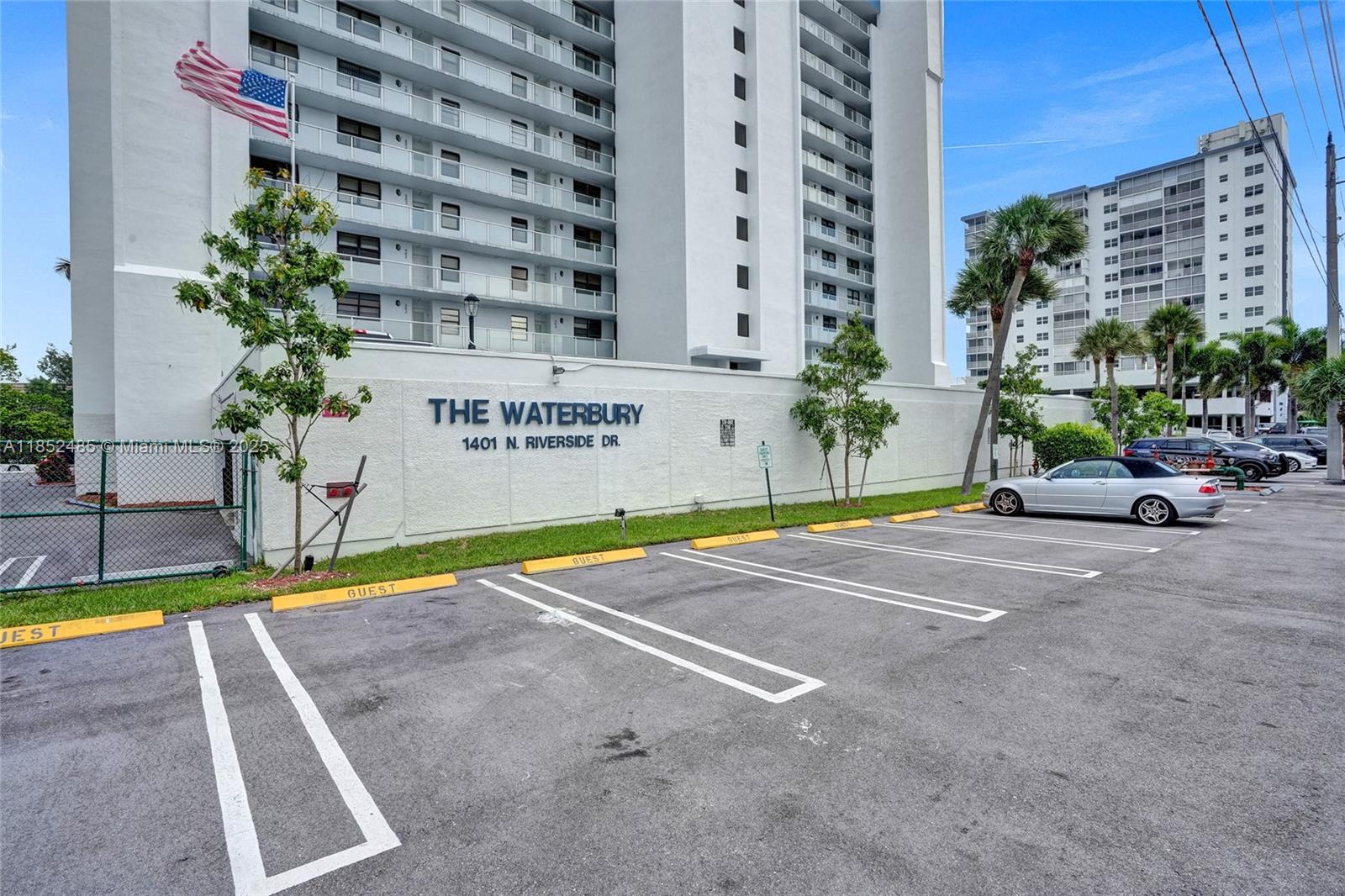 1401 North Riverside Drive, Unit 1005 Pompano Beach, FL 33062 - Photo 39 of 49 a view of a swimming pool with a lounge chair