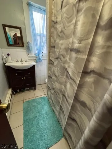 a living room with a couch and a table