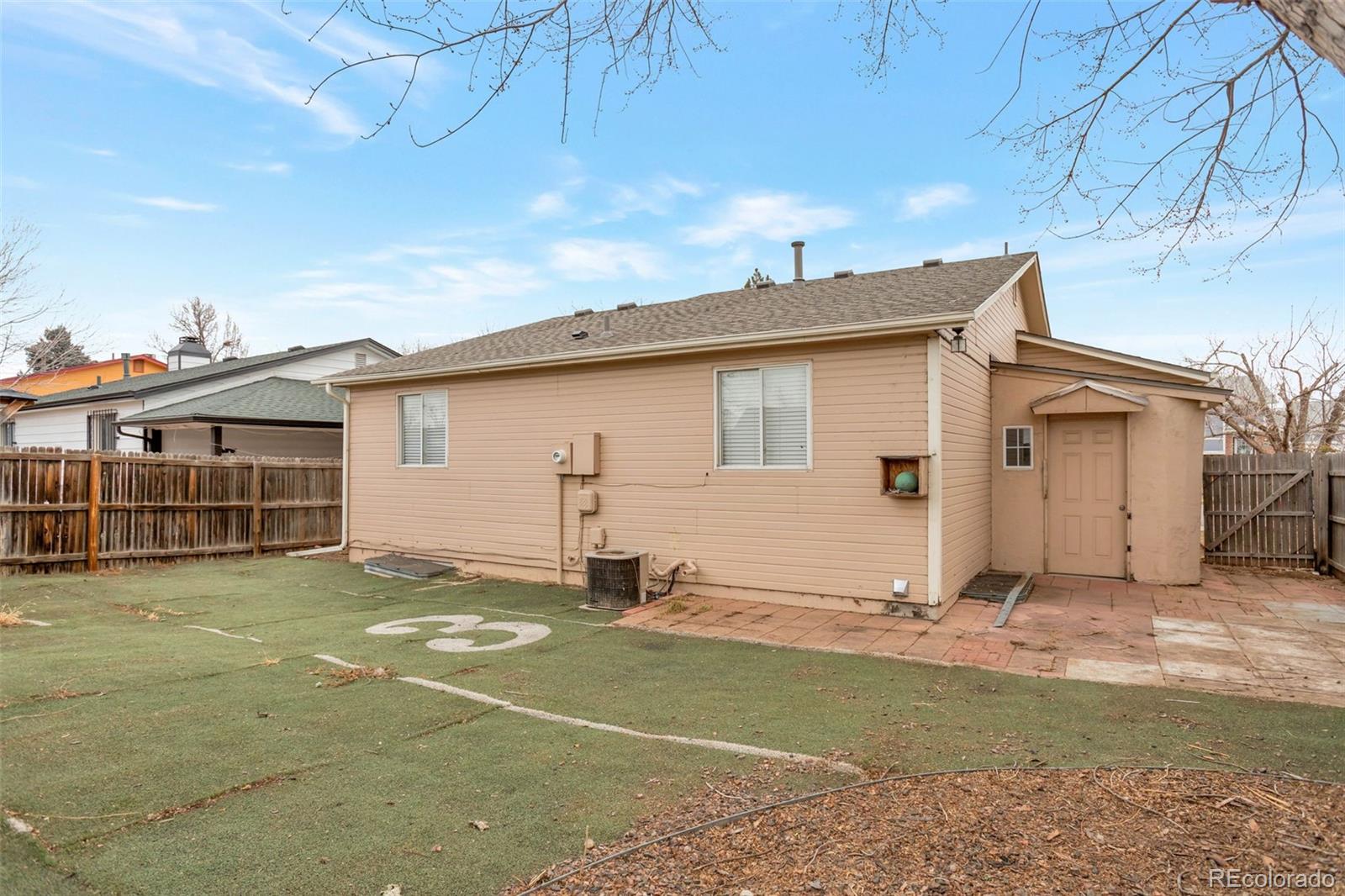 4437 Durham Court Denver, CO 80239 - Photo 15 of 15 a view of a house with a yard
