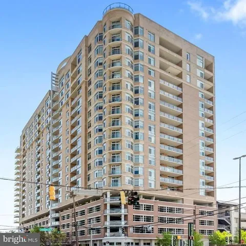 a front view of a building