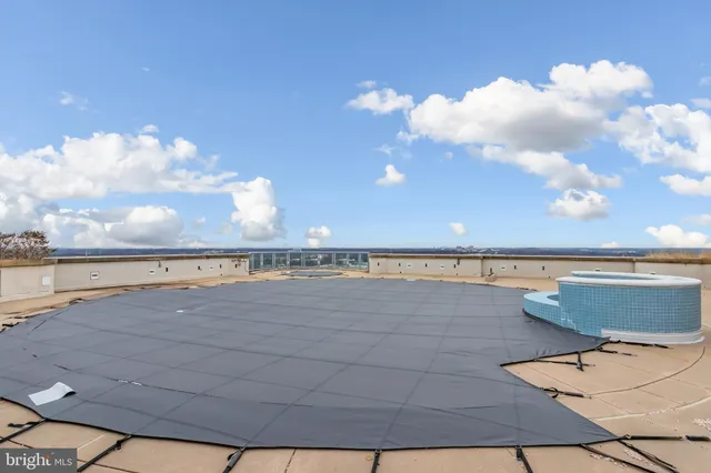 a view of an ocean and beach