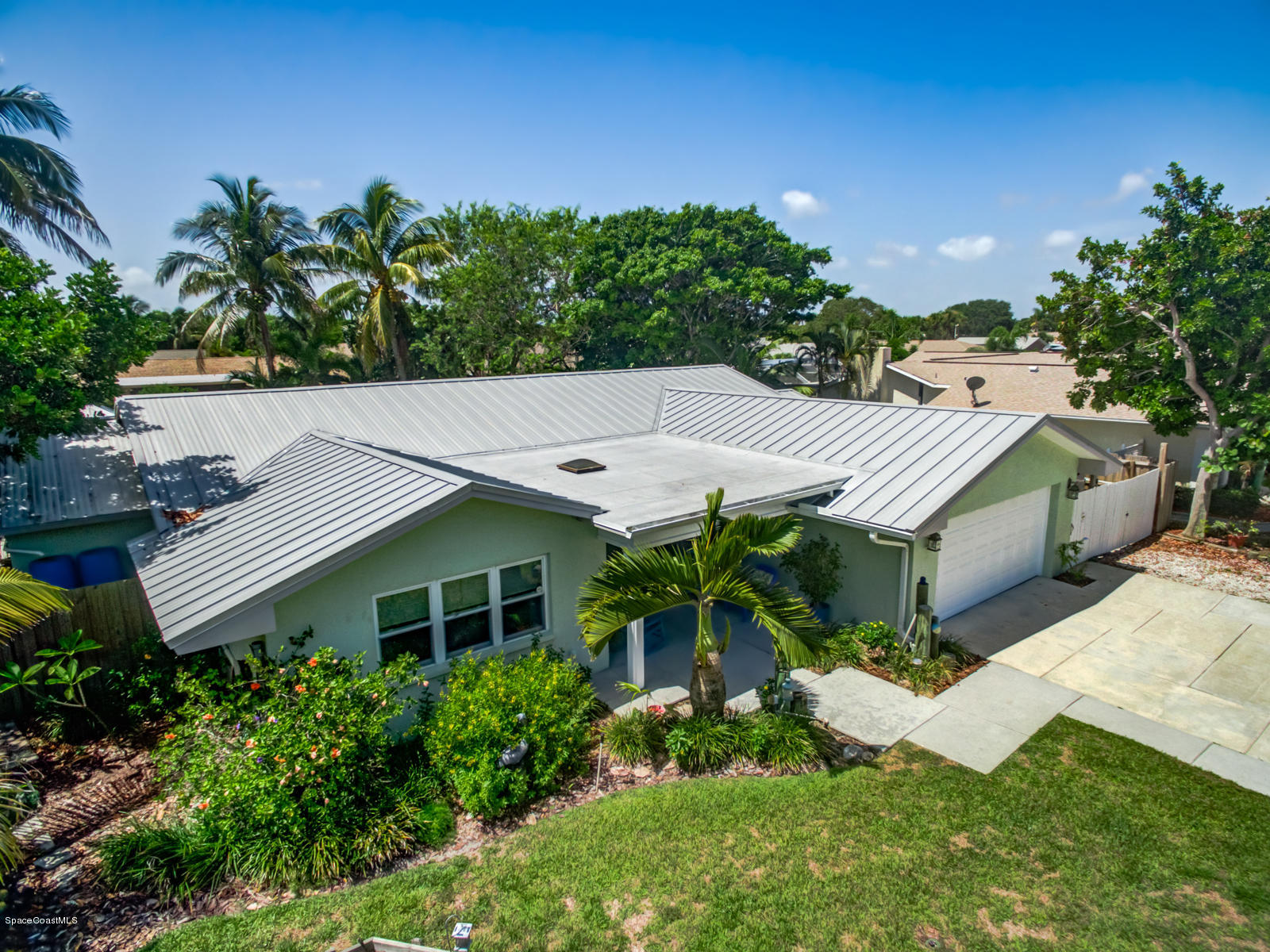 161 Sand Pine Road Indialantic, FL 32903 - Photo 2 of 50 161 Sand Pine aerials-1