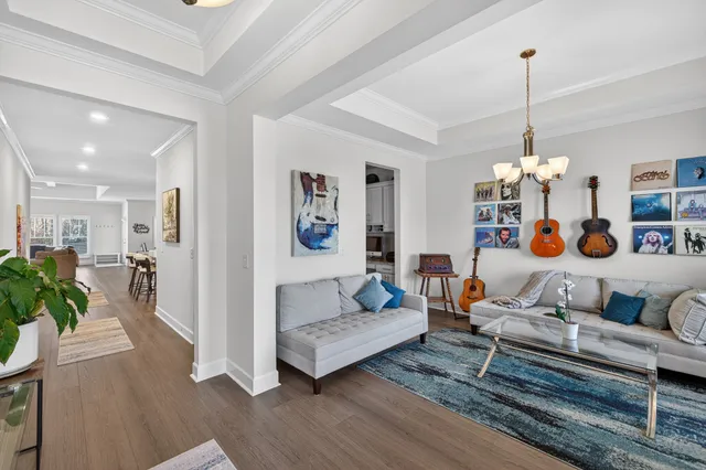 wooden floor and dining room with wooden floor