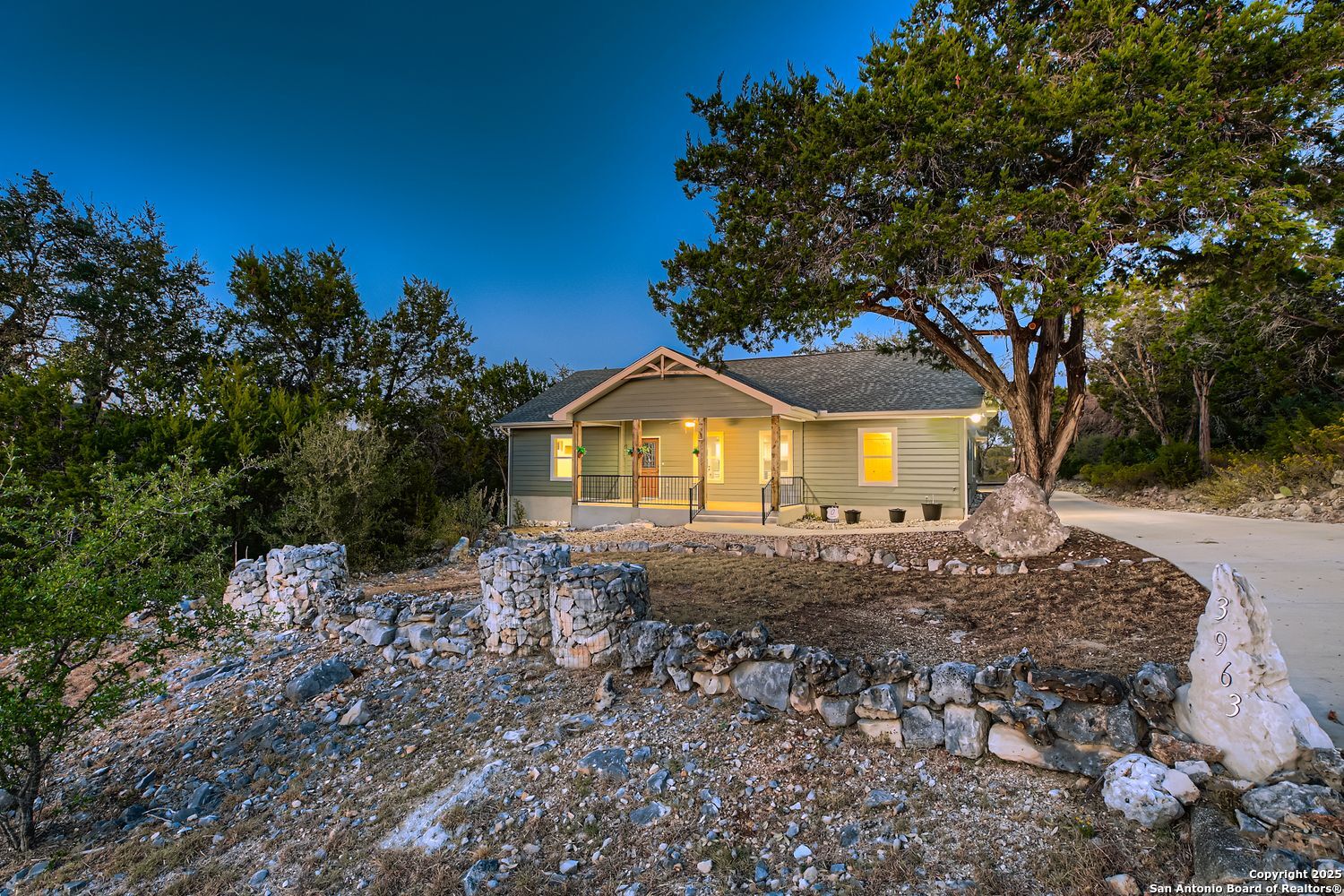 3963 Summit Hurst New Braunfels, TX 78132 - Photo 3 of 28 a view of a house with a yard