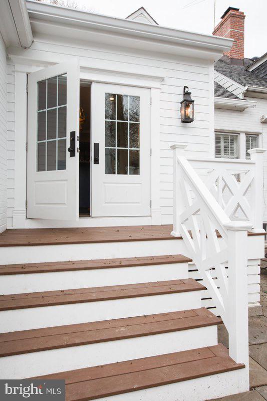 9341 Columbia Boulevard Silver Spring, MD 20910 - Photo 26 of 35 Steps to Rear Landscape and Hardscape Area