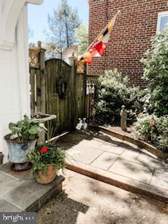 9341 Columbia Boulevard Silver Spring, MD 20910 - Photo 30 of 35 Side Gate to Backyard