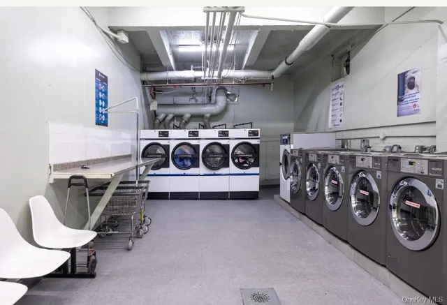 a view of a storage & utility room