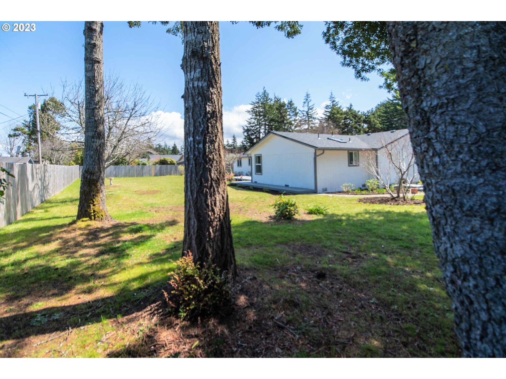 2035 16th Street Florence, OR 97439 - Photo 19 of 30 a view of a backyard