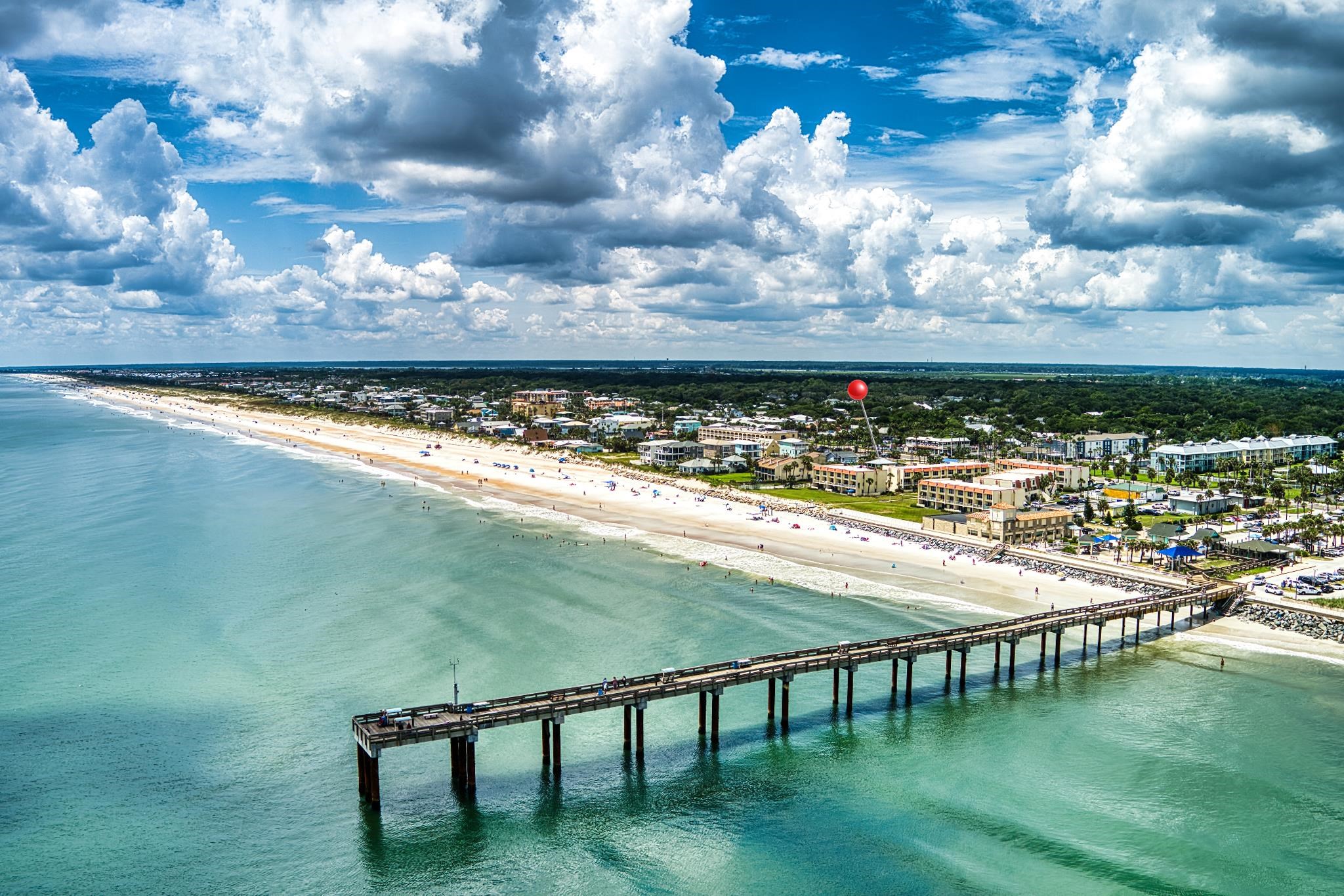 7 16th Street St. Augustine, FL 32080 - Photo 49 of 61 a view of swimming pool with a yard