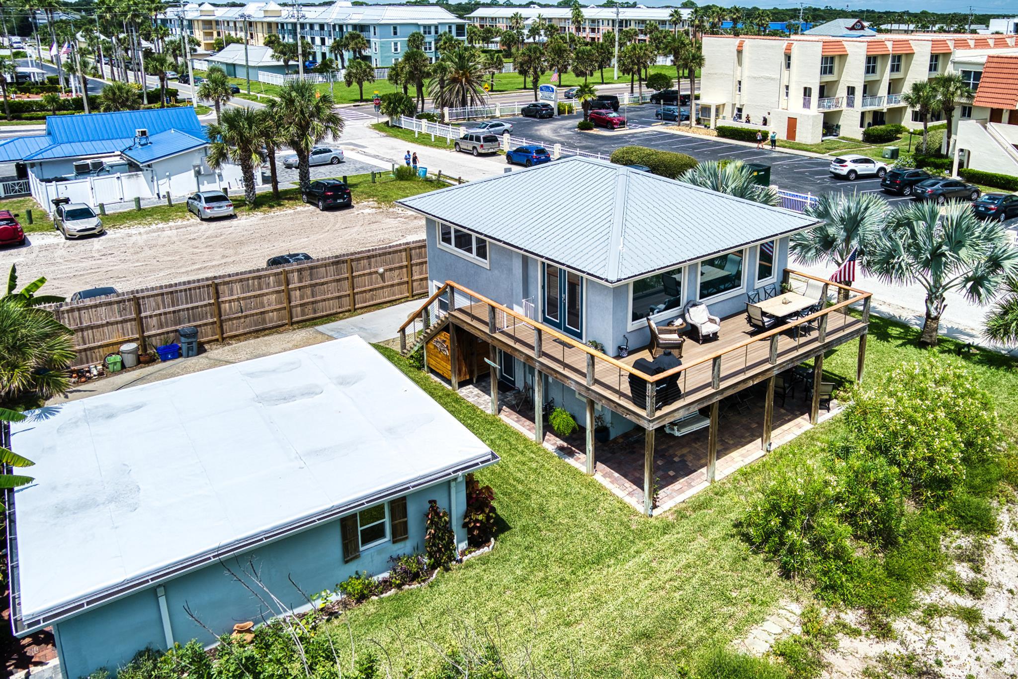 7 16th Street St. Augustine, FL 32080 - Photo 59 of 61 a view of a house with pool and chairs