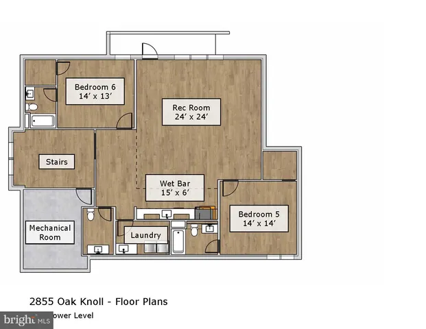 $2,095,000 | 2855 Oak Knoll Drive, Falls Church, VA 22042
