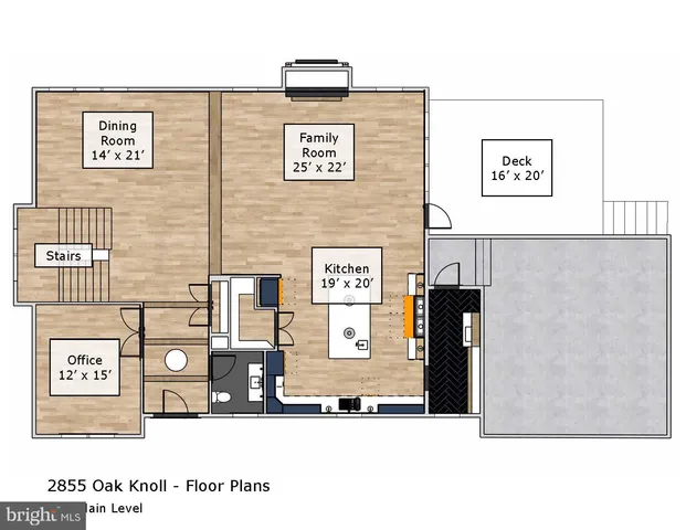 $2,095,000 | 2855 Oak Knoll Drive, Falls Church, VA 22042