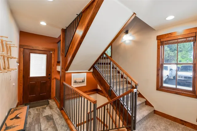 a view of an entryway