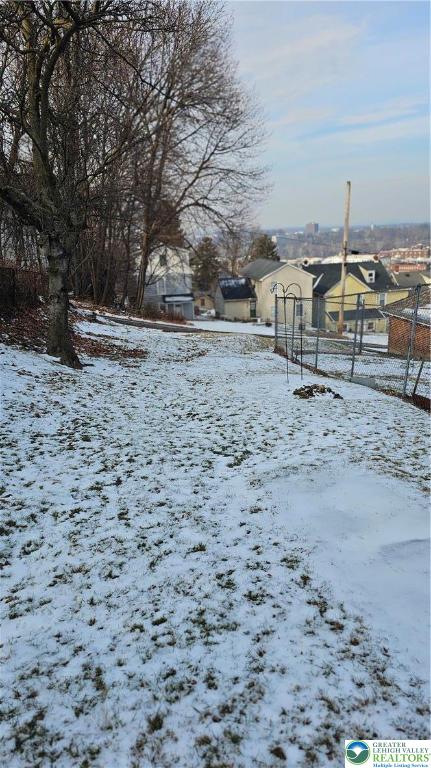 415 Stoneman Street Bethlehem, PA 18015 - Photo 6 of 45 a view of a dry yard with trees
