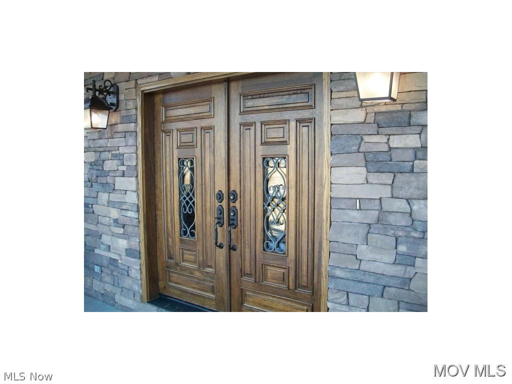 486 Woodlawn Ridge Road Washington, WV 26181 - Photo 2 of 24 Mahogany wood front entry