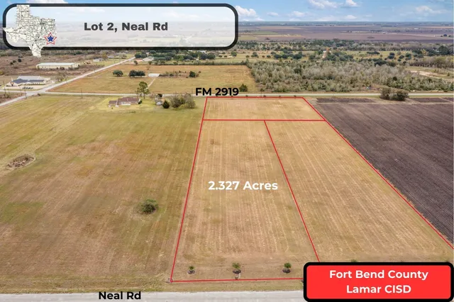 $169,999 | Lot 2 Neal Road, Beasley, TX 77417