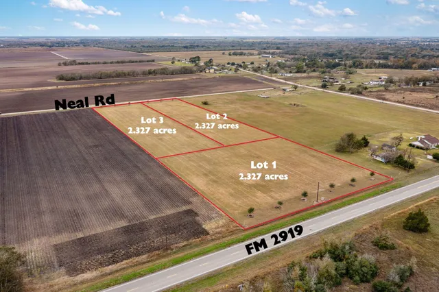 $169,999 | Lot 2 Neal Road, Beasley, TX 77417