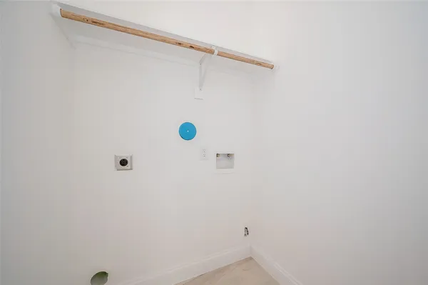 a view of a rack on the wall