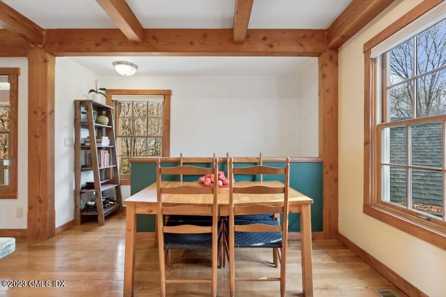 96 Cat Rock Road Cos Cob, CT 06807 - Photo 10 of 38 a dining room with furniture and window