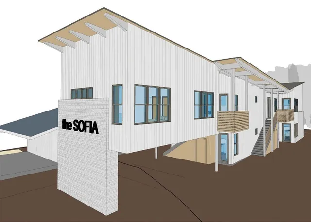 a view of a house with entryway